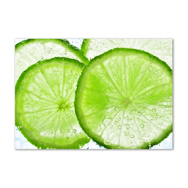 Pintura en acrílico horizontal Limas bajo el agua