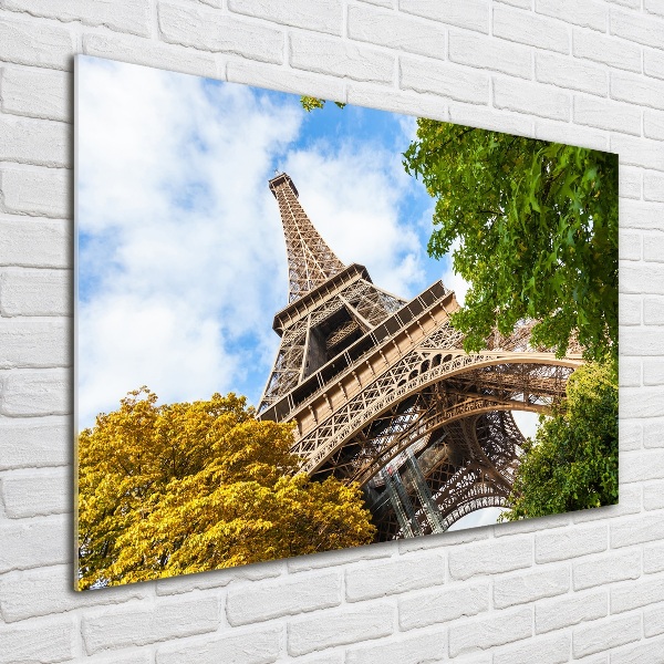 Foto en metacrilato horizontal Torre Eiffel de París