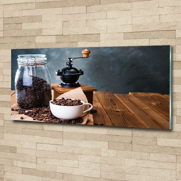 Cuadro metacrilato horizontal Molinillo de café