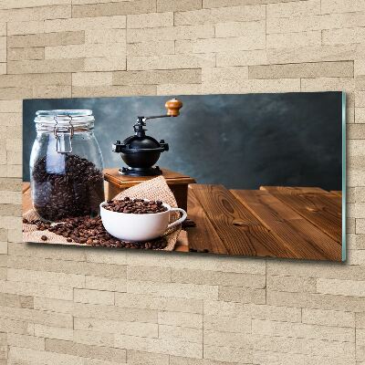 Cuadro metacrilato horizontal Molinillo de café