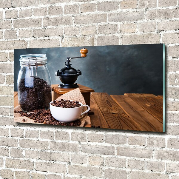 Cuadro metacrilato horizontal Molinillo de café