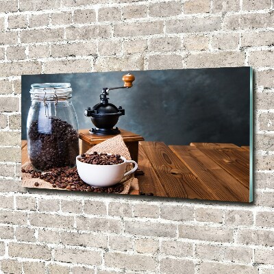 Cuadro metacrilato horizontal Molinillo de café