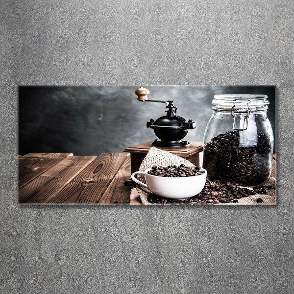 Foto en metacrilato horizontal Molinillo de café
