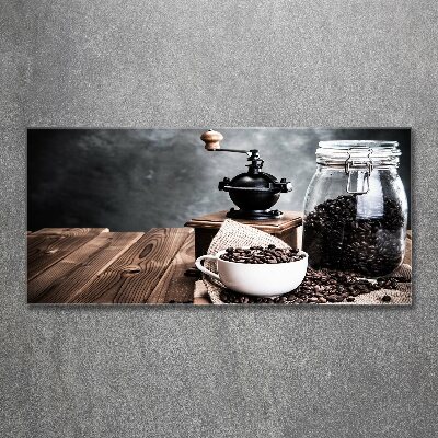 Foto en metacrilato horizontal Molinillo de café