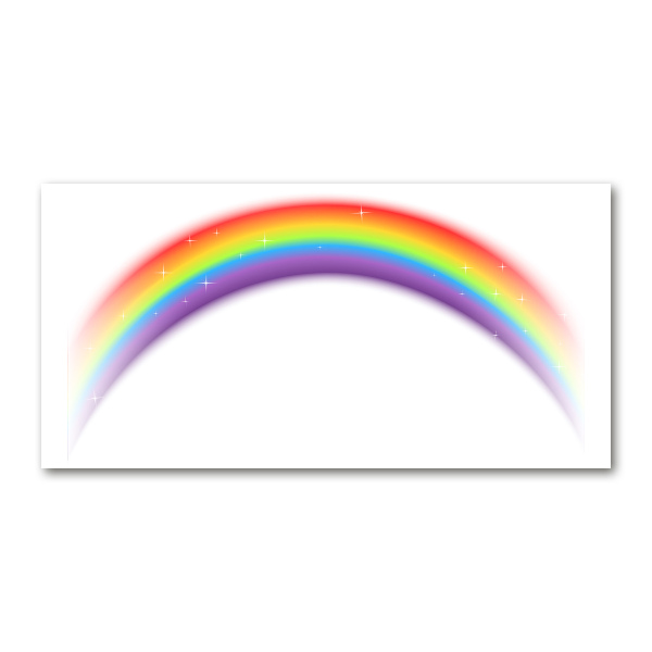 Cuadro metacrilato horizontal Arcoíris