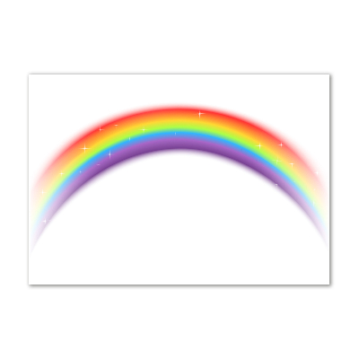 Cuadro metacrilato horizontal Arcoíris