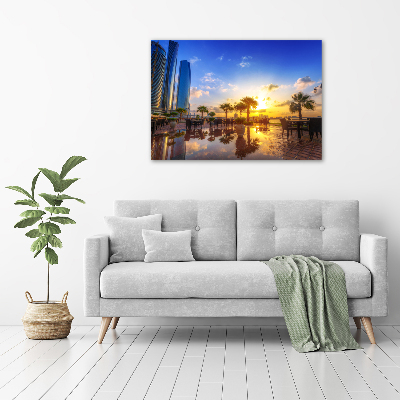 Pintura en acrílico horizontal Abu Dabi Este