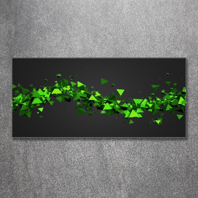 Cuadro acrílico horizontal Onda geométrica