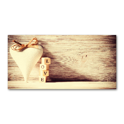 Cuadro metacrilato horizontal Amar