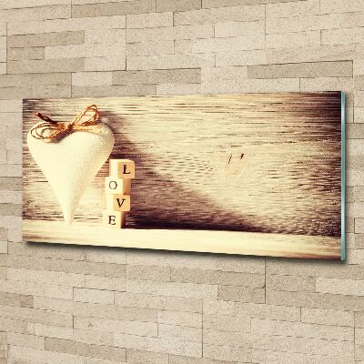 Cuadro metacrilato horizontal Amar