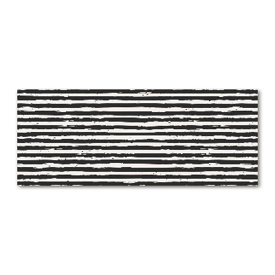 Foto obraz akryl Czarno-białe paski