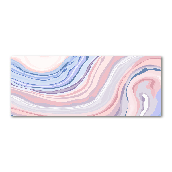Cuadro acrílico horizontal Ondas abstractas