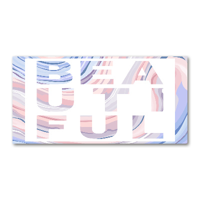 Cuadro acrílico horizontal Hermoso