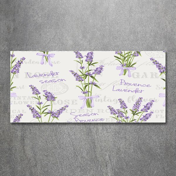 Foto en metacrilato horizontal Lavanda