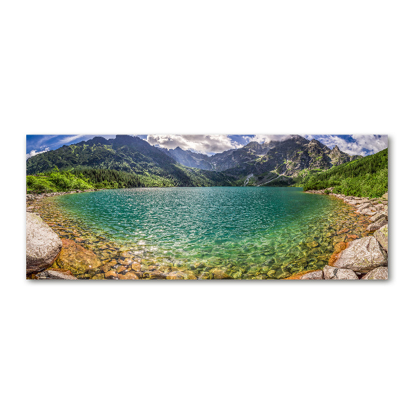 Cuadro metacrilato horizontal Lago en las montañas