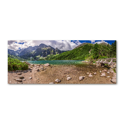 Foto en metacrilato horizontal Lago en las montañas