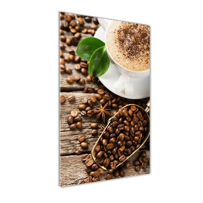 Impresión en metacrilato de alta calidad vertical Café