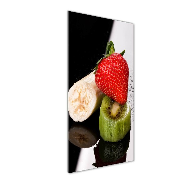 Cuadro decorativo en acrílico brillante vertical Fruta
