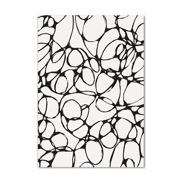 Cuadro de metacrilato vertical Círculos caóticos