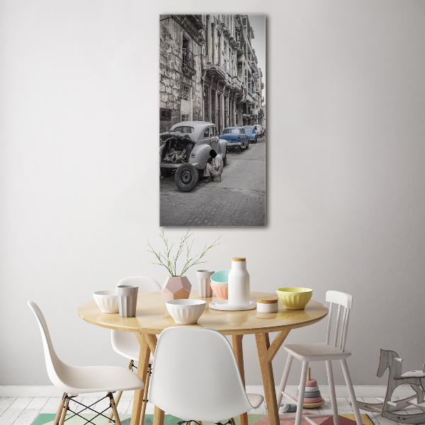 Cuadro de metacrilato vertical la Habana