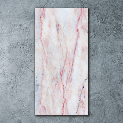 Cuadro de metacrilato vertical Fondo de mármol