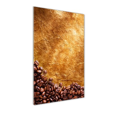 Impresión en metacrilato de alta calidad vertical Granos de café