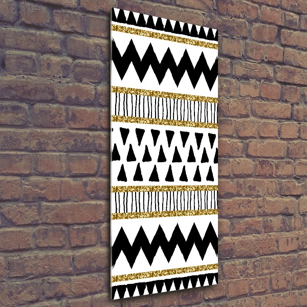 Impresión en metacrilato de alta calidad vertical origen étnico