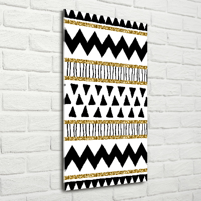 Impresión en metacrilato de alta calidad vertical origen étnico