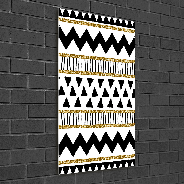 Impresión en metacrilato de alta calidad vertical origen étnico