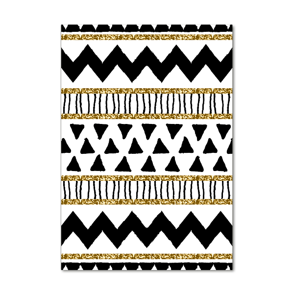 Impresión en metacrilato de alta calidad vertical origen étnico