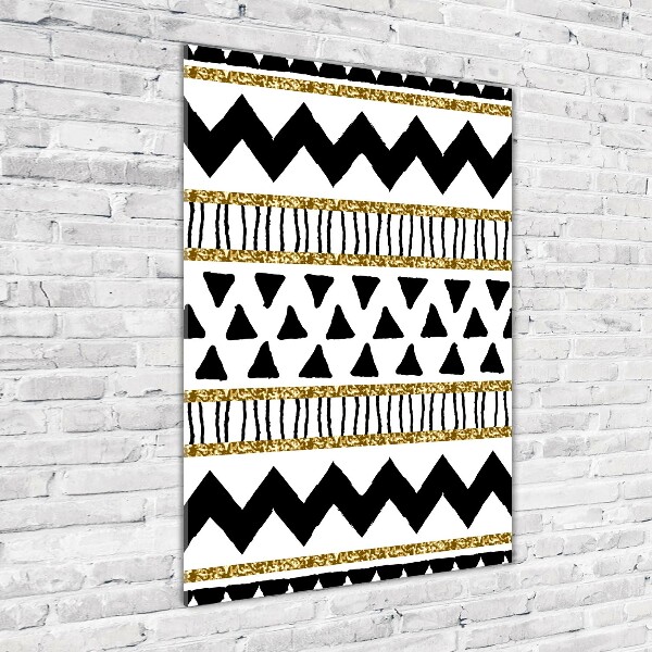 Impresión en metacrilato de alta calidad vertical origen étnico