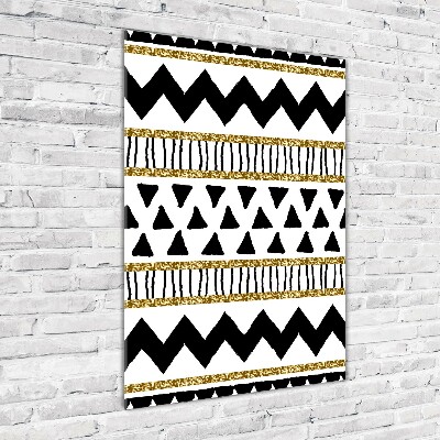 Impresión en metacrilato de alta calidad vertical origen étnico