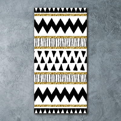 Impresión en metacrilato de alta calidad vertical origen étnico