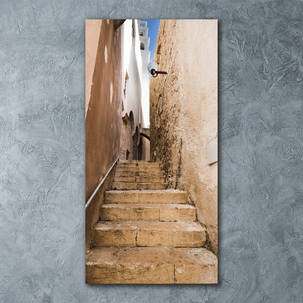 Cuadro de metacrilato vertical Las calles de Israel