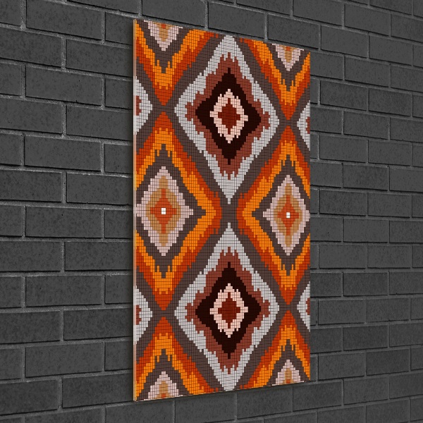 Foto obraz szkło akryl pionowy Retro tło