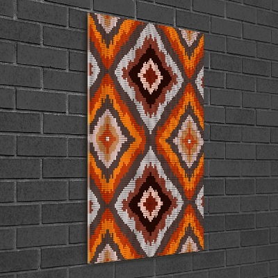 Cuadro de metacrilato vertical Fondo retro