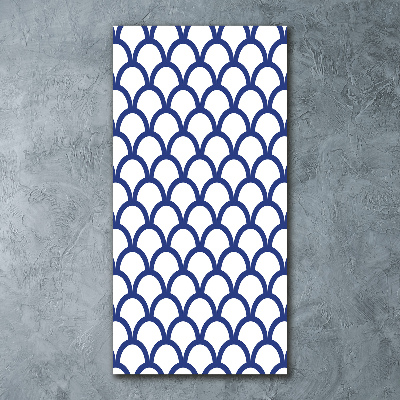 Foto obraz szkło akryl pionowy Marinistyczne tło