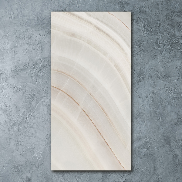 Impresión en metacrilato de alta calidad vertical Fondo de mármol