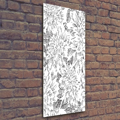 Impresión en metacrilato de alta calidad vertical Peonías