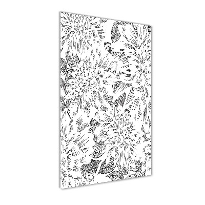 Impresión en metacrilato de alta calidad vertical Peonías