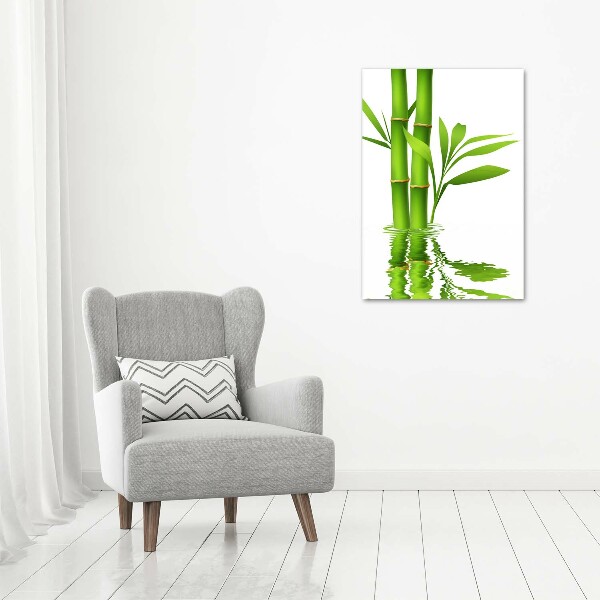 Impresión en metacrilato de alta calidad vertical Bambú