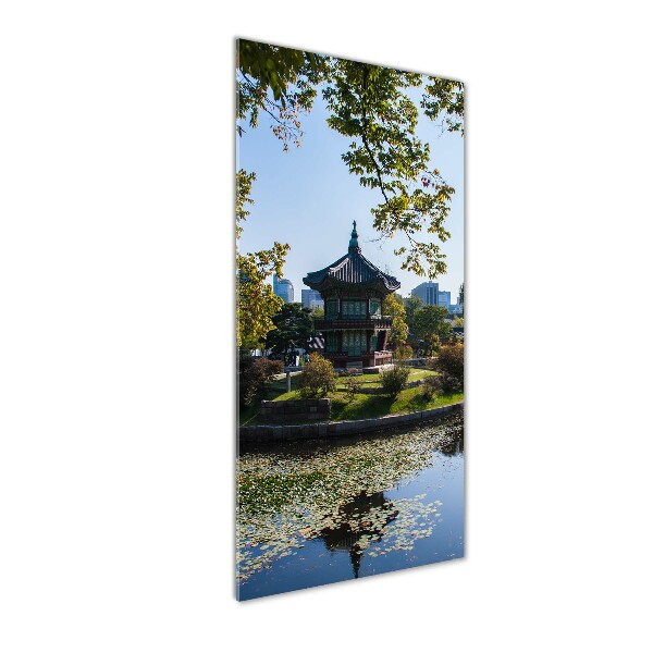 Cuadro de metacrilato vertical Corea del Sur