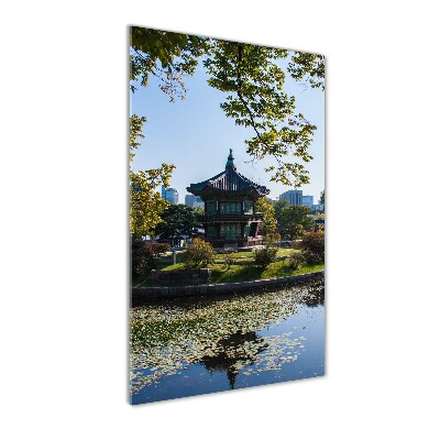 Cuadro de metacrilato vertical Corea del Sur