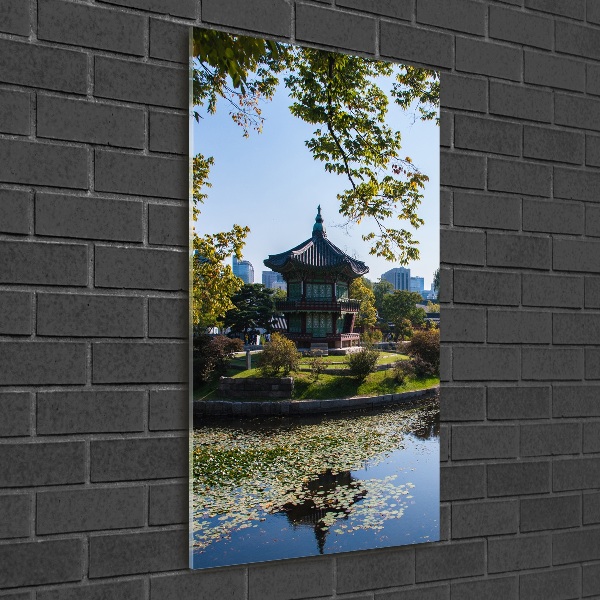 Cuadro de metacrilato vertical Corea del Sur