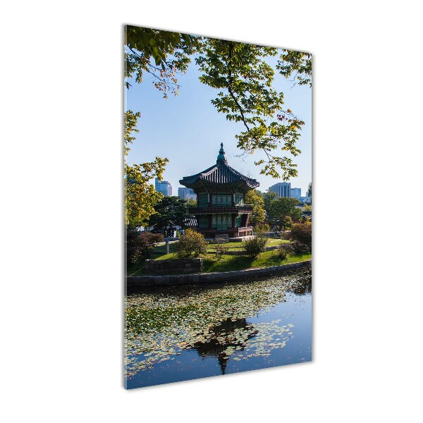 Cuadro de metacrilato vertical Corea del Sur