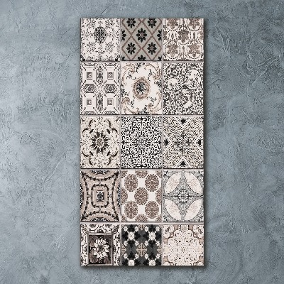 Cuadro de metacrilato moderno efecto cristal vertical Azulejos de cerámica