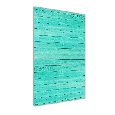 Cuadro decorativo en acrílico brillante vertical Pizarras verdes