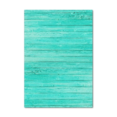 Cuadro decorativo en acrílico brillante vertical Pizarras verdes