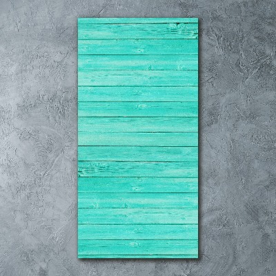 Cuadro decorativo en acrílico brillante vertical Pizarras verdes
