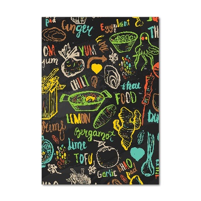 Obraz zdjęcie szkło akryl pionowy Tajskie potrawy